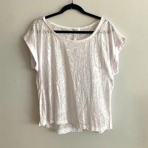 Aeropostale Women's Overlay Top
